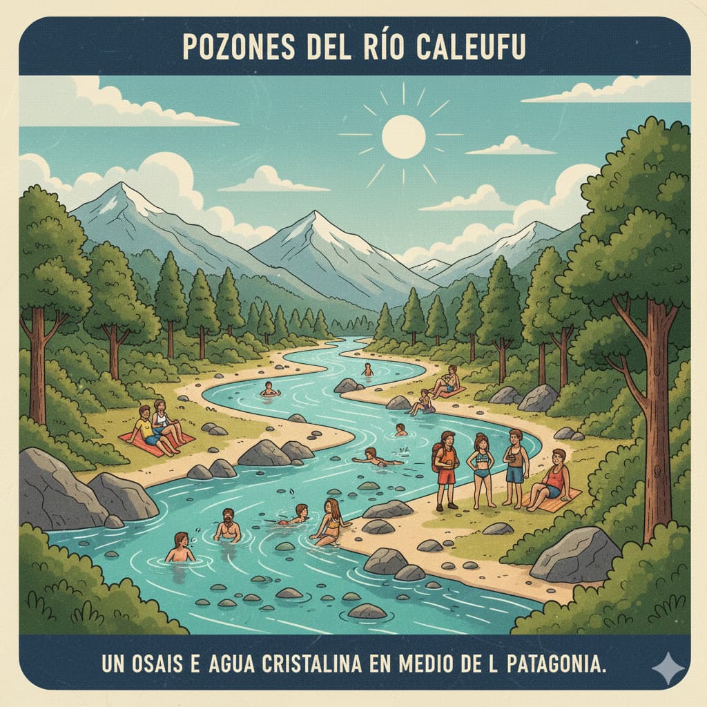 Pozones del río Caleufu