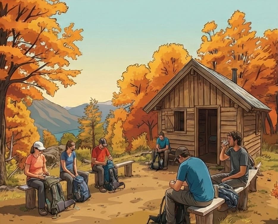 Refugio de montaña en Villa Lago Meliquina