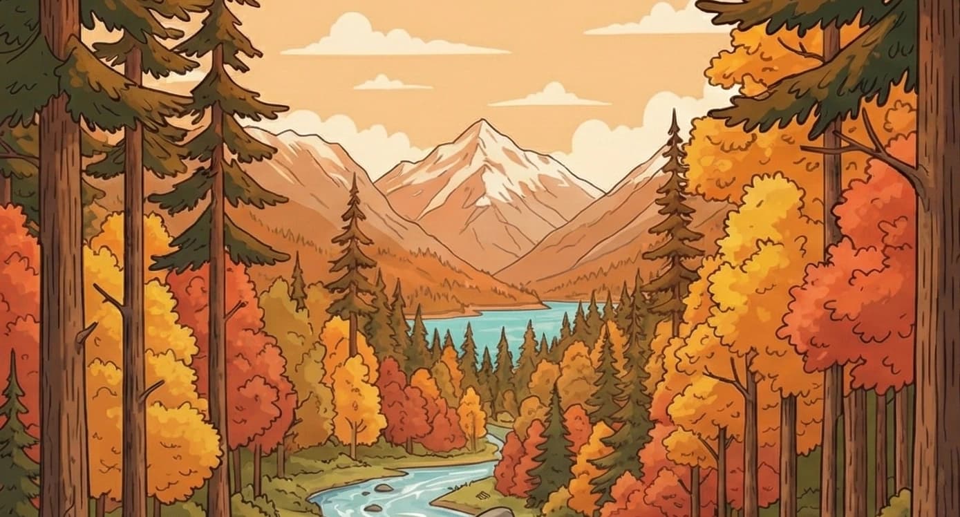 Lago Meliquina al atardecer